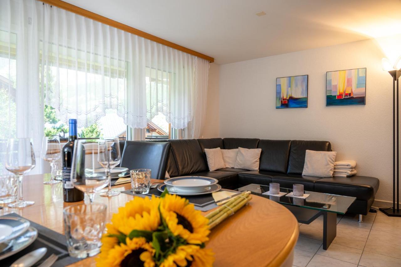 Sunnaeplaetzli- Aprt. 4P Matterhorn View/Wifi Apartman Zermatt Kültér fotó
